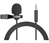 Portable 1.5m Mini Type C Microphone USB Condenser Clip-on Lapel Mic 3.5mm Wired Microfon for PC Laptops Professional Recording