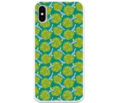 Funda original compatible con iPhone X o XS con un diseño de Rick y Morty Portal