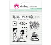 GRAFOPLAS SELLO TRANSPARENTE 9 UNID SI QUIERO ANITA Y SU MUNDO