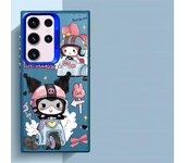 Sanrio Cute melody Case for Samsung Galaxy S24 Ultra S20 S21 FE S23 Ultra Note 20 S22 Plus S20 FE S24 Soft Cover Luxury