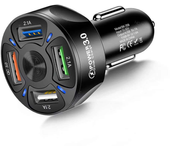 Cargador movil mechero coche Quick Charge 3.0 3.1A 4 puertos 48W 7A