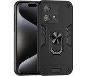 Magnetic Phone Holder Case for MOTOROLA Moto Edge 40 30 Pro Neo Fusion Cases Luxury Protect Bumper Back Cover