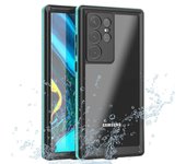 Redpepper A Serie Ip68 Funda Impermeable Compatible Samsung Galaxy S22 Ultra 5G A Prueba de Golpes A Prueba de Polvo Cubierta Del Teléfono Con Protector de Pantalla Cuerpo Completo Prote