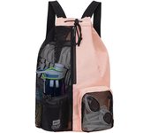 Mochilas de malla,   mochilas, equipos de Natación de malla, mochilas de playa