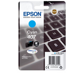 Cartucho de impresora para teclado Epson 407 original - cian (C13T07U240)