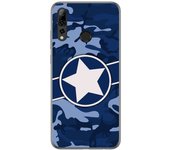 Tumundosmartphone Funda Gel Tpu para Huawei P Smart Plus 2019 diseño Camuflaje 03 Dibujos