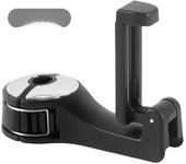 2 In 1 Car Hook Hidden Multifunctional Rear Headrest Hook Car Rear Phone Holder Lock Type Mobile Phone Holder