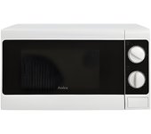 Amica AMG17M70V Encimera Solo - Microondas (Encimera, Solo microondas, 17 L, 700 W, Giratorio, Color blanco)