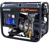 ITCPOWER DG7800LE Generador Diésel Monofásico ITCPower 6,3 kW