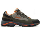 Chiruca SANTIAGO Zapatillas de trekking, de piel GoreTex, con cordones y suela megagrip de vibram, para caballero