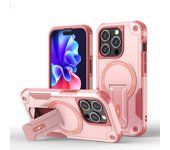 iPhone Case For Magsafe Magnetic Stand Invisible Support Phone Case for iPhone 15 14 13 12 Pro Max 11 Hard Anti-fall Back Cover