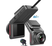 4G Hidden Dash Cam GPS Tracking Support Live Remote Monitoring With Two Camera Video Recording FHD 1080P WiFi Hotspot