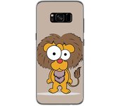 Tumundosmartphone Funda Gel Tpu para Samsung Galaxy S8 Diseño Leon Dibujos