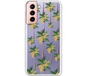 Funda compatible con Samsung Galaxy S21 - S30 (4G/5G) - Patrón Palmeras