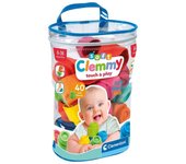 Bolsa ladrillos construcción infaniles blanditos Clementoni Soft Clemmy