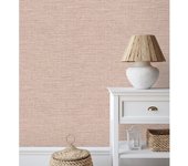 Muestra DIN A4 de Papel pintado vinílico ecológico efecto fibra vegetal tejida teñida con textura en relieve - Soho Fabric 682346 de GAULAN