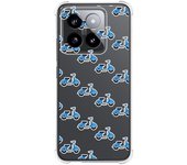 Tumundosmartphone Funda Silicona Antigolpes para Xiaomi 14 Pro 5G diseño Scooter Dibujos
