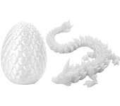 Full Articulated Dragon 8.7 Inch Articulated Dragon with A Egg 3D Printed Gem Dragon Toy Decompression Creative Toys