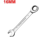 Fixed-Head Ratcheting Wrench Set,1Pcs Metric 6-30mm Chrome Vanadium Steel Universal Spanners for Car Repair Hand Tools