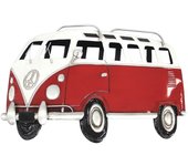 ORIGEN Home Decor Adorno pared bus Placas Metal | Placa de Metal Rojo - 50x77x8cm 31500