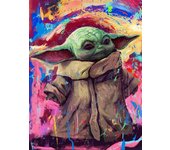Star Wars Baby Yoda The Mandalorian Diamond Painting Full Drill 5D DIY Art Cross Stitch Mosaic Embroidery Wall Decor Large Sale