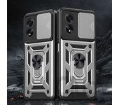 For OPPO A38 4G A18 A78 A98 Camera Shockproof Armor Case For OPPO A54 A74 4G 5G Car Magnetic Holder Ring Protect Cover