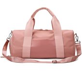 Bolsa Deportiva compacta para Gimnasio para, Bonita Bolsa de Lona con Bolsillo húmedo y Compartimento para Zapatos, Bolsa de Entrenamiento de Viaje para artículos personales