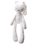 Lindo muñeco de conejo de peluche de patas largas, juguete para bebé Suri del mismo estilo, muñeca para dormir relajante para bebé