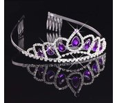 Bridal Crystal Rhinestone Pearl Tiaras and Crowns Headband Kid Flower Girls Bridesmaid Wedding Hair Accessiories Hair Jewelry