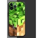 Green Pixel Monster Cartoon Phone Case for Apple iPhone 7 8 Plus 13 Mini 12 XS Max 15 ProMax 11 Pro SE XR 16 14 Pro Cover