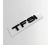 3D ABS Chrome Black TFSI Logo TDI Emblem Letters Car Trunk Badge For Audi A3 A4 A1 A7 Q3 Q5 A5 A6 TFSI TDI Sticker Accessories