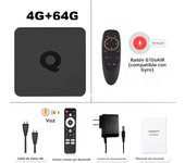Q1 Android14 8K HD Smart TV Box Allwinner H313 128G Dual Wifi 2.4G&5G Set Top Box BT 5.2Media Player with Google Voice Assistant