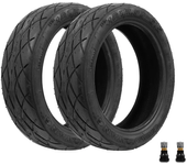 10X2.50-6.5 E-Scooter Vacuum Tire for Inmotion L9 for Ninebot MAX G30 Folding Mini Thickened Explosion-Proof Tubeless Tires