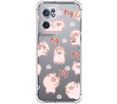 Funda Silicona Antigolpes para Oneplus Nord CE 2 5G diseño Cerdos Dibujos