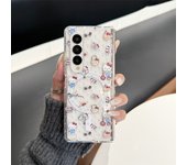 Sanrio Hello Kitty Magnetic For Magsafe Case For Samsung Z Fold 6 5 4 3 5G Fold6 Fold4 Wireless Charging Protective Phone Cover