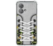 Tumundosmartphone Funda Silicona Antigolpes para Motorola Edge 40 Neo 5G diseño Zapatillas 08 Dibujos