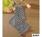 Wide leg pants for women's summer thin high waisted drape, versatile ice silk checkerboard cool straight leg pants