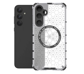 Luxury TPU Shockproof Armor PC Case for Samsung Galaxy S24 S23 S22 S21 S10 Ultra Plus FE Note20 M35 A55 A35 25 15 Magnetic Cover