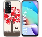 Funda Silicona para Xiaomi Redmi 10 (2021/2022) diseño Pajaritos Dibujos