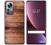 Funda Silicona para Xiaomi 12 Pro 5G diseño Madera 02 Dibujos