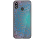 Tumundosmartphone Funda Gel Transparente para Huawei P20 Lite Diseño Mandala Dibujos