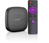 2025 Mortal T1 Smart Home Theatre TV Box Bluetooth Asistente de Google Android10 Allwinner H313 Dual 2.4G y 5G Wifi 4K HDR10