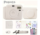 Mini Camera Instant Print Outdoor Portable Automatic Exposure Easy Use Children Birthday Gifts Suitable for Beginners Camera