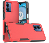 Rugged Armor Shockproof Phone Case For Motorola Moto G54 G84 G31 G14 G41 G52 G82 G22 E32 TPU Frame Plastic Protective Back Cover