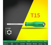 LAOA Torx Screwdriver S2 Alloy Steel Magnetic Screwdriver T8/T10/T15/T20/T25/T30/T40
