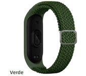 Bracelet for Mi band 7 Strap Elastic adjustable Nylon Braided Miband4 miband 5 correa Wristband xiaomi Mi band 3 5 4 6 strap