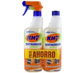 PACK KH-7 Quitagrasas Citrico Pistola 715 ml + Recambio Citrico 715 ml. Elimina sin esfuerzo la grasa y suciedad más incrustada - Kh7 Quitagrasas