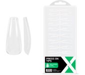 240 x Press On Tips Ballerina Long - Equis Pro - Vendido por Beauty World Distributor