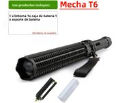 XHP50 T6  Q5 Telescopic Baton Flashlight Self Defense Powerful LED Tactical Baseball Bat Flashlight Torch Rechargeable Lantern