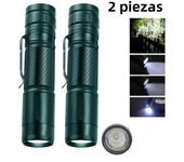 BALDR SC8 Powerful LED Tactical Flashlight Rechargeable EDC Keychain Torch with Pen Clip 1500Mah Lantern for Fishing Camping